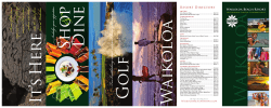 Brochure - Waikoloa Beach Resort