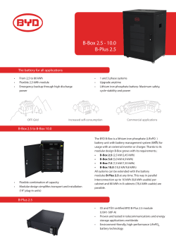 B-Box 2.5 - 10.0 B-Plus 2.5