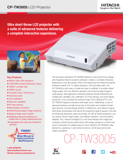 CP-TW3005 - Digital Solutions Division