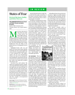 States of Fear - Cato Institute