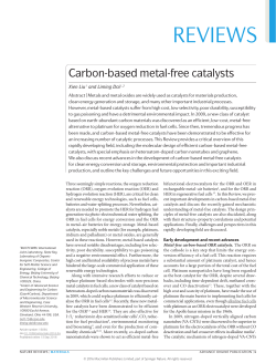 Carbon-based metal-free catalysts