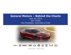 2015 GM Behind the Charts