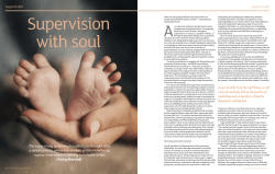 Supervision with soul - BACP Private Practice