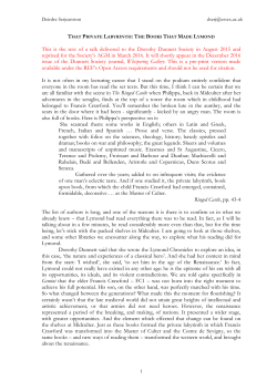 - University of Essex Research Repository