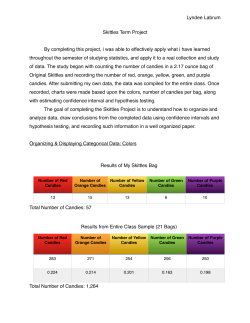 Skittles Project