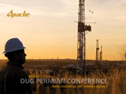 Apache DUG Permian May 2015