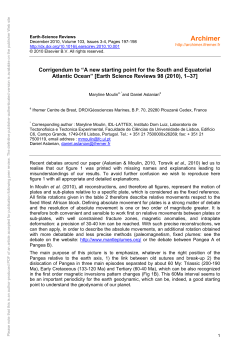 Corrigendum to &ldquo;A new starting point for the - Archimer