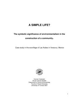 A SIMPLE LIFE?