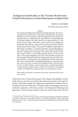Indigenous Spirituality in the Touristic Borderzone: Virtual