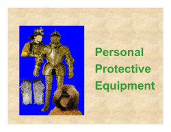 Personal Protective Equipment