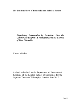 - LSE Theses Online