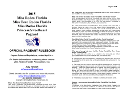 2015 Miss Rodeo Florida Miss Teen Rodeo Florida Miss Rodeo