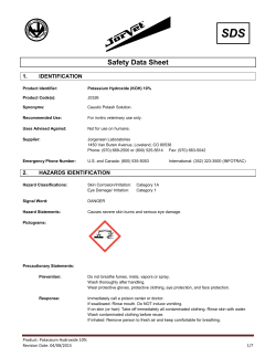 Safety Data Sheet