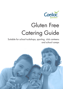 Gluten Free Catering Guide