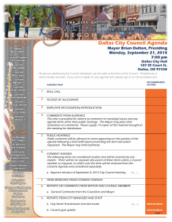 2015-09-21 Council Agenda Packet