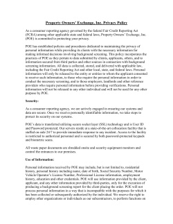 Property Owners` Exchange, Inc