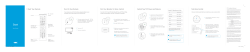 1 Meet Your Remote Turn On Your Remote Pair Your