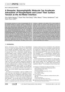 A Nonpolar, Nonamphiphilic Molecule Can Accelerate Adsorption of
