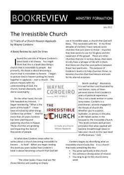 The Irresistible Church