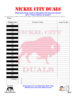 Ilio DiPaolo`s Nickel City Duals
