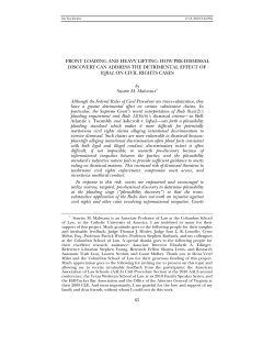 front loading and heavy lifting: how pre