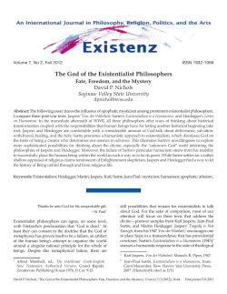 Fate, Freedom, and the Mystery