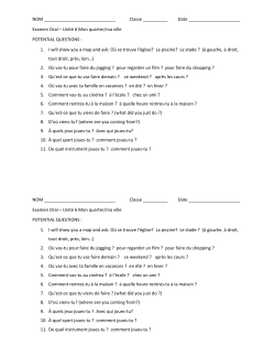 Examen Oral - Highline Public Schools