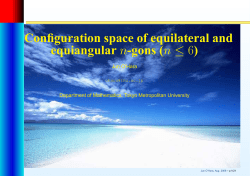 Configuration space of equilateral and equiangular n-gons