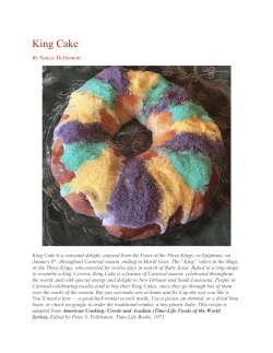 King Cake - Southern Foodways Alliance