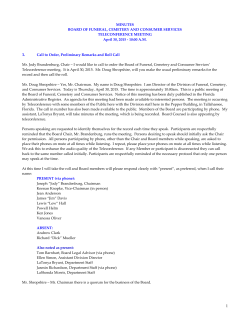 April 30, 2015 - Florida Department of Financial Services