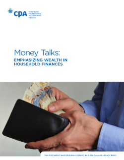 Money Talks: Emphasizing Wealth in Household