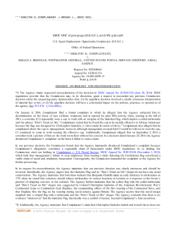 SHELTON D., COMPLAINANT, v. MEGAN J, EEOC DOC