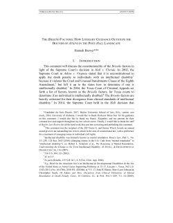 Hannah Brewer, The Brise&ntilde;o Factors