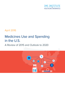 Medicines Use and Spending in the US