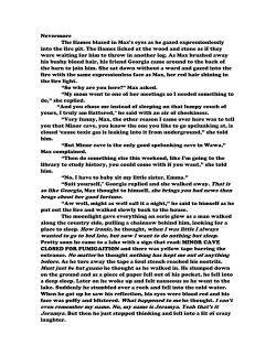 so like Georgia , Max thought to himself, she brings you bad news