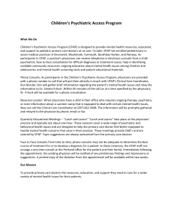 CPAP Referral Information