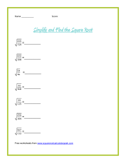 Fraction Square Root-3
