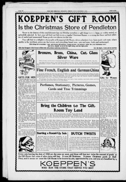 Is the Christmas Store of Pendleton