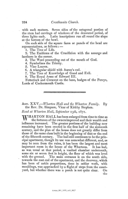 224 Crosthwaite Church. with such matters. Seven sides of the