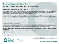 How to Network Without Nerves