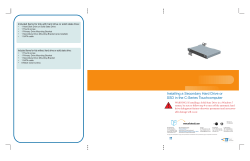 Installing a Secondary Hard Drive or SSD in the C-Series