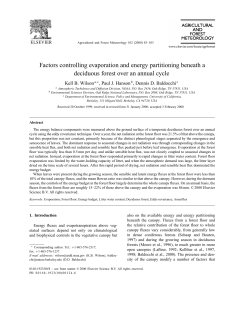 Factors controlling evaporation and energy partitioning beneath a