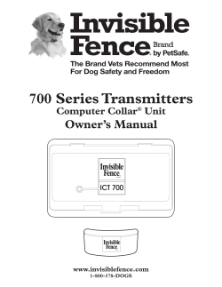 700 Series Transmitters