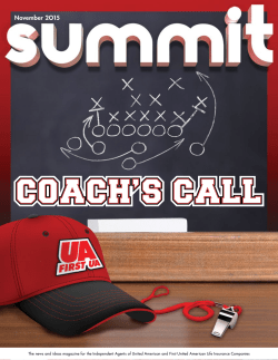 coach`s call - United American Insurance Company