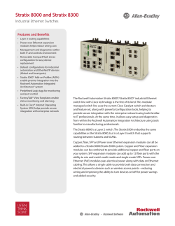 Stratix 8000 and Stratix 8300