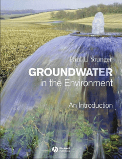 General groundwater theory