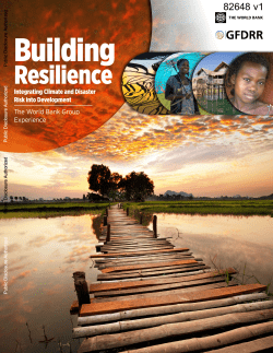 Building Resilience: Integrating Climate and Disaster Risk into