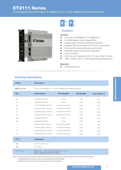 ET2111 Series