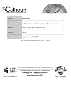 First principles used in orbital prediction and an atmospheric model
