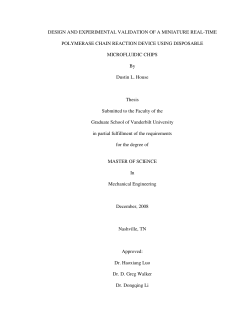 design and experimental validation of a miniature real